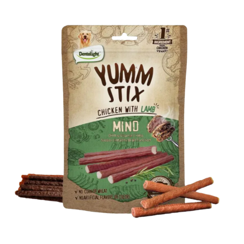 Yumm Stix Mind Pollo y Cordero 50g