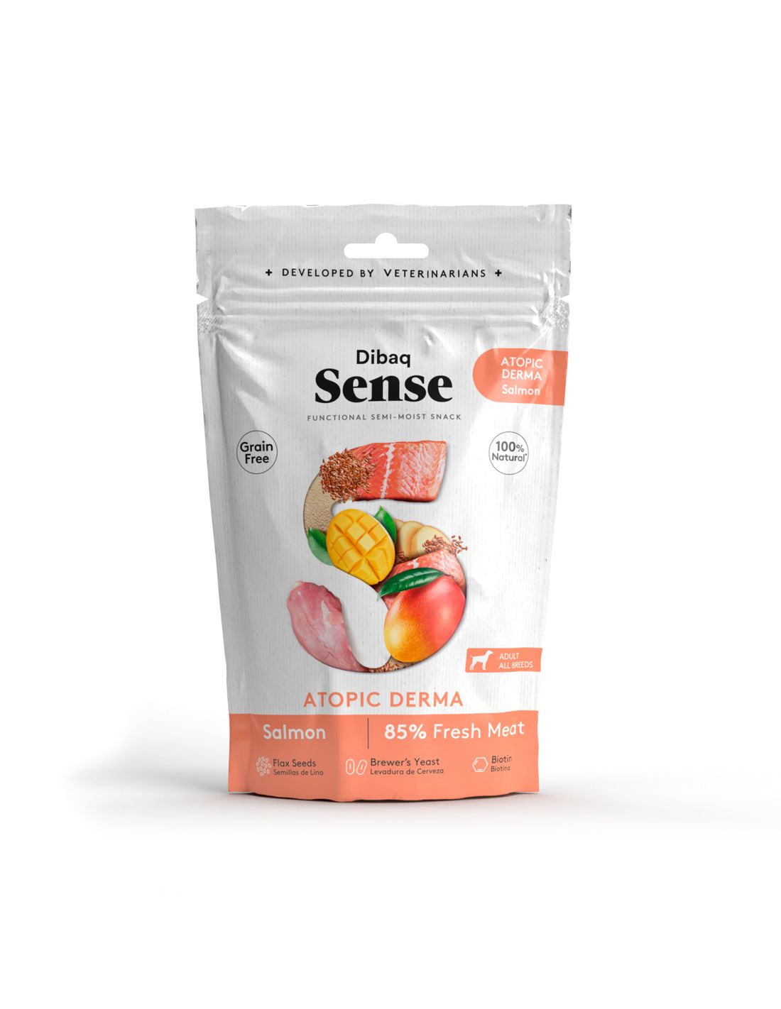 Snack Atopic Derma Salmon 100g - Dibaq Sense
