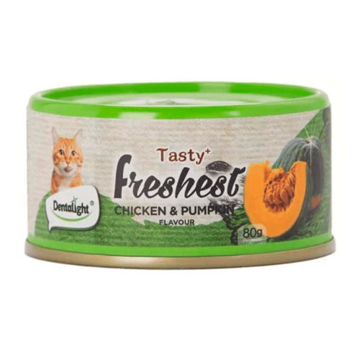Lata Tasty Freshest Pollo y Calabaza 80g