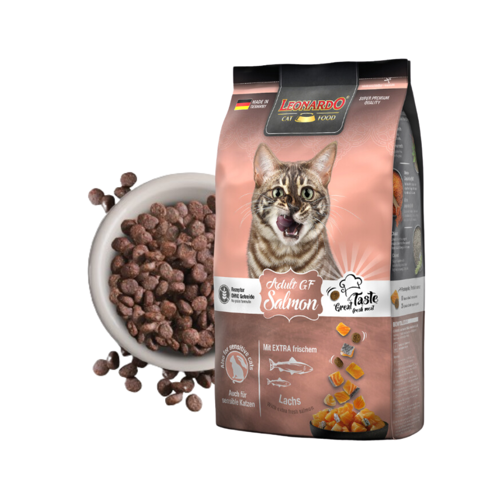 Alimento Para Gatos Leonardo Adulto Grain Free Salmon 1,8kg