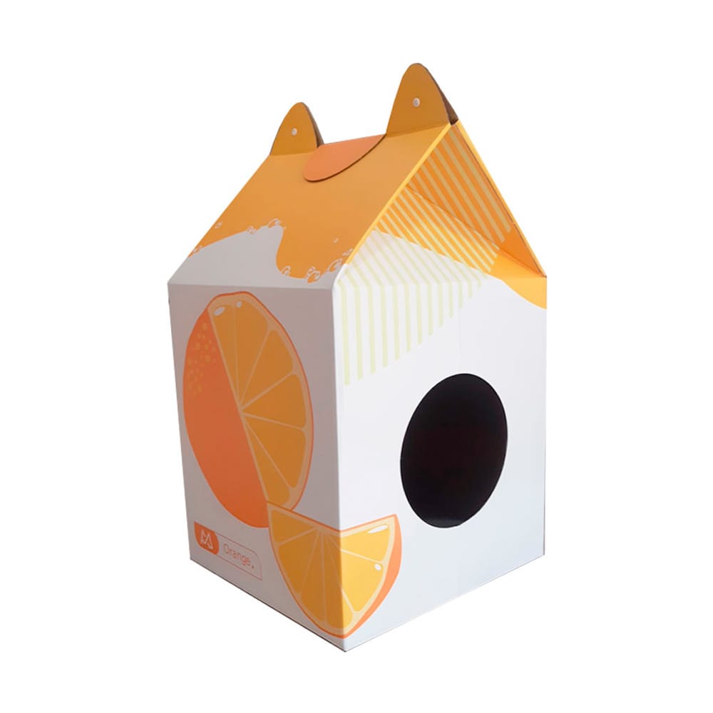 Rascador Y Refugio Tipo caja Para Gatos