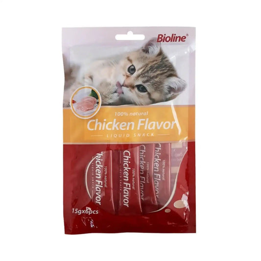 Bioline Snack Cremoso Chicken 15g/6pcs