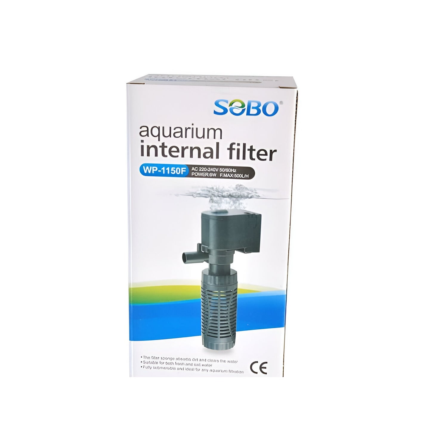Filtro interno 500L/H redondo
