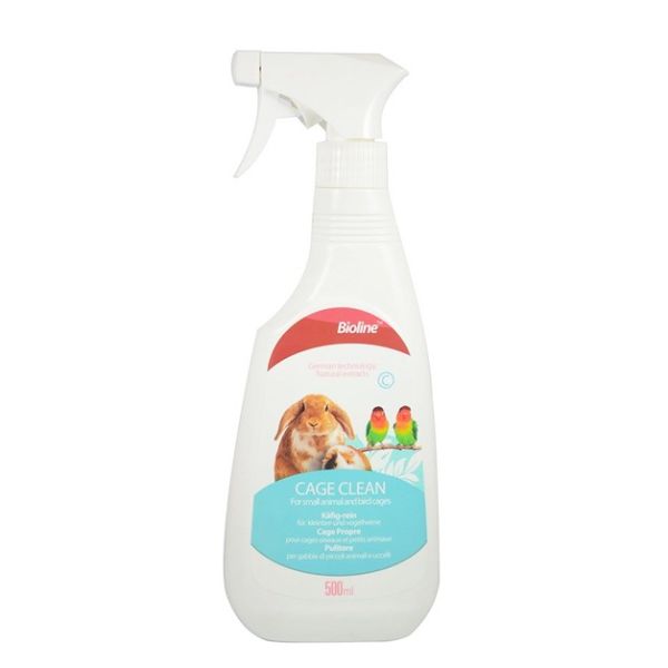 Bioline Cage Clean (Spray limpiadorde Jaulas) 500ml