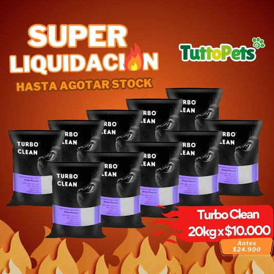 Turbo Clean Lavanda Saco de 10x2kg (20kg)