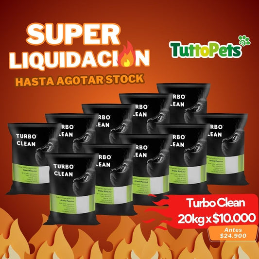 Turbo Clean Manzana Saco de 10x2kg (20kg)