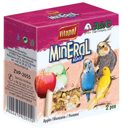 Vitapol Mineral Block For Birds - Apple 40g