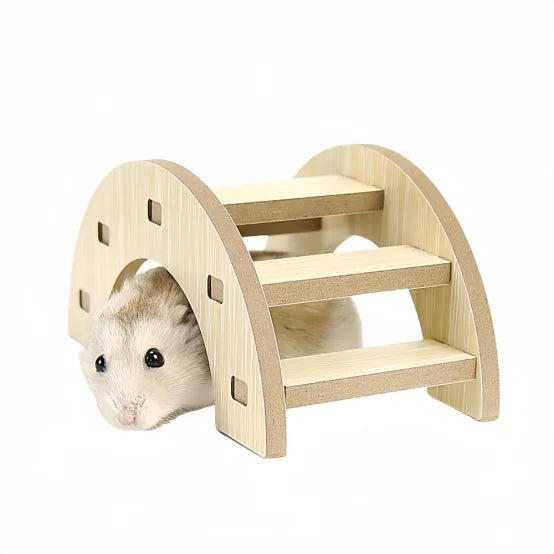 Puente Curvo Para Hamster 14x8x7cm