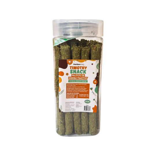 Timothy Snack Palitos de hierba timothy pack 25u