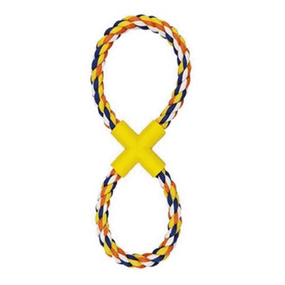 Juguete de cuerda en forma de 8