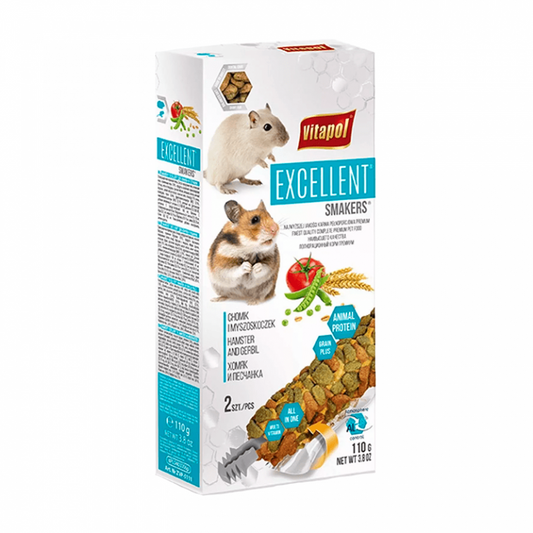 Excellent Smakers Hamster y gerbil 110gr