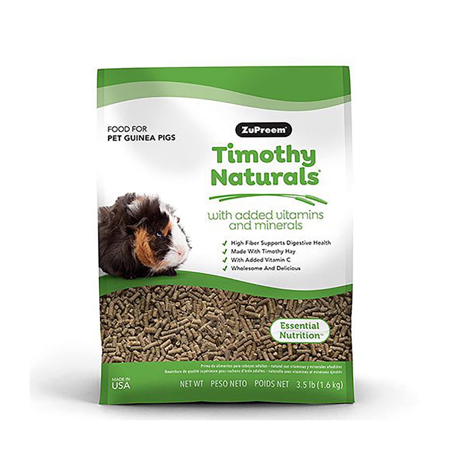 Zupreem Guinea Pig Pellets 3,5lb 1,6kg