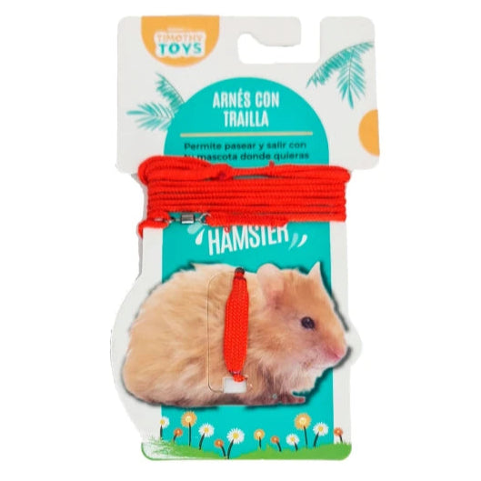 Set De Arnes y Correa Para Hamster y Raton