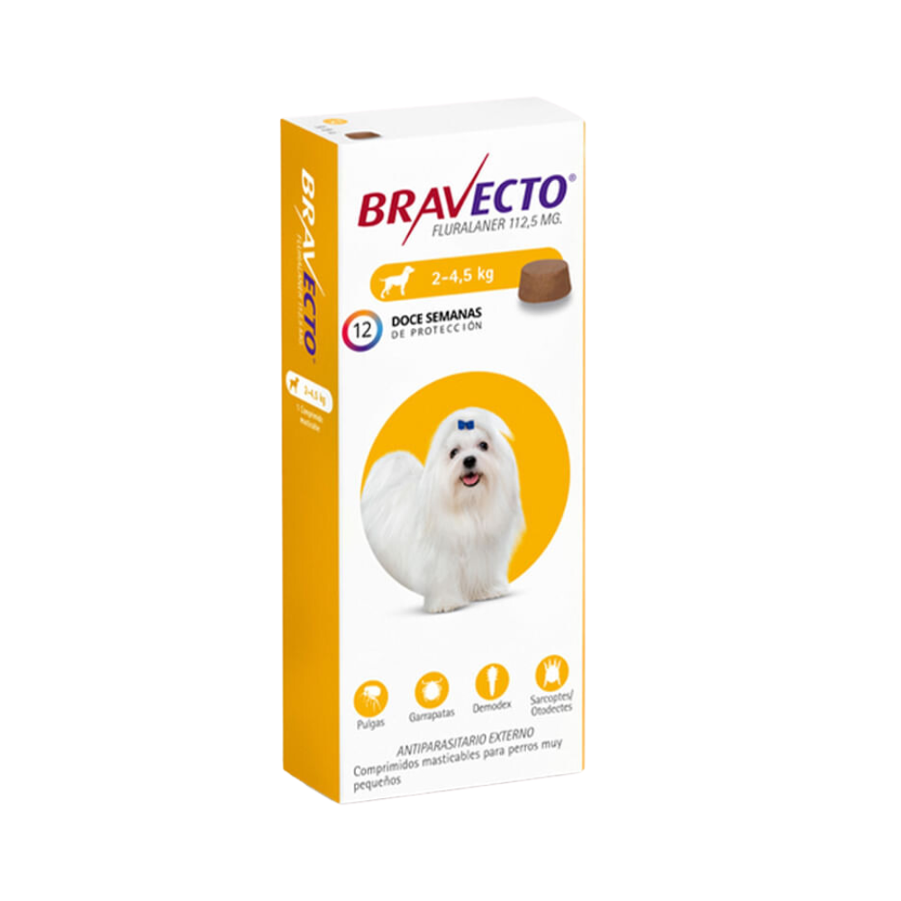 Bravecto Perros 112,5mg 2-4,5kg