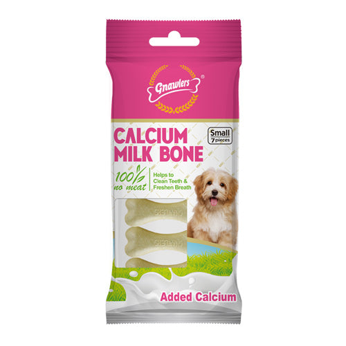 Calcium Milk Bone Small 7pc 2"