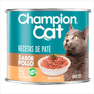 Champion Cat Adulto Pate Sabor Pollo 315g