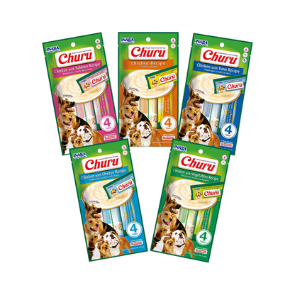 Dog Churu de pollo 160g/20g x8 Tubos