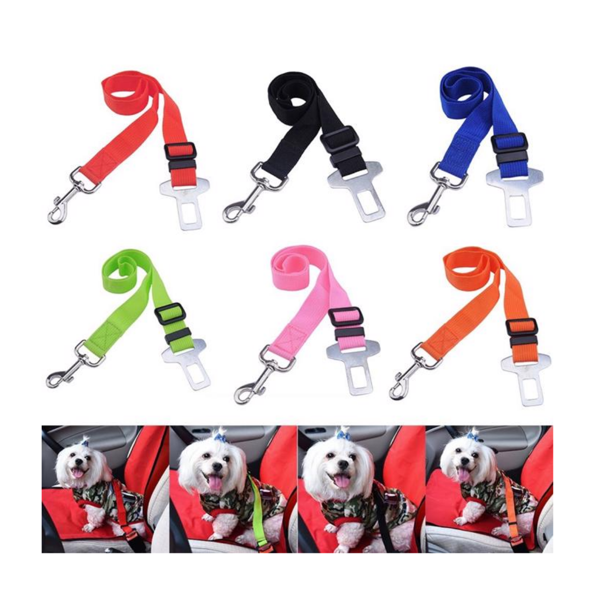Cinturon de Seguridad Para Mascotas