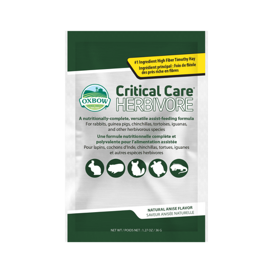 Alimento de Recuperación Critical Care 36g Anís Oxbow