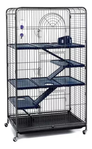 Jaula Huron 4 Niveles (79x52x139.5cm)