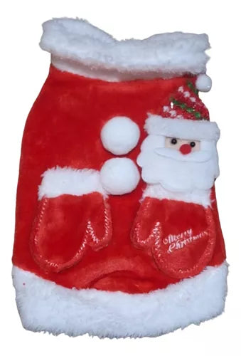 Chaleco Navidad Verde/Rojo L 30cm