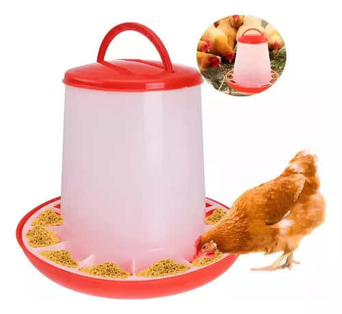 Comedero Para Gallinas o Aves de Granja o Pajareras 6kg