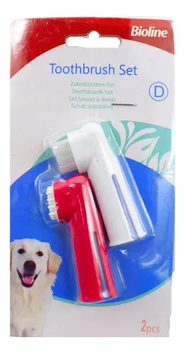 Bioline Fingerbrush Set (Set de 2 cepillos de dedo)