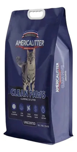 Arena Sanitaria Americalitter Clean Paws 7kg