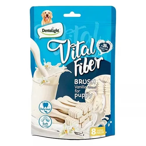Vital Fiber Brush Small Puppy 8psc/80g