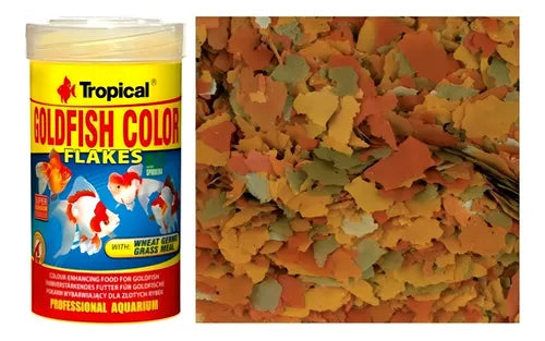 Tropical Goldfish Color Flakes 20g/100ml
