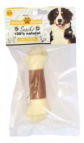 Natural Choice Hueso Carnaza Envuelto En Pato 100g (6"-7")