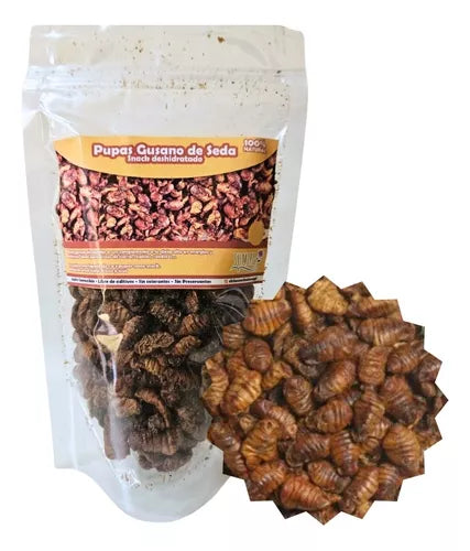 Pupas de Gusano de la Seda 100g