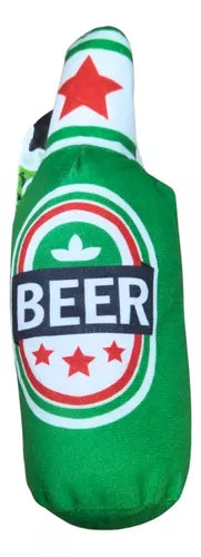 Juguete Para Gatos Botella Beer Rellena Con Catnip