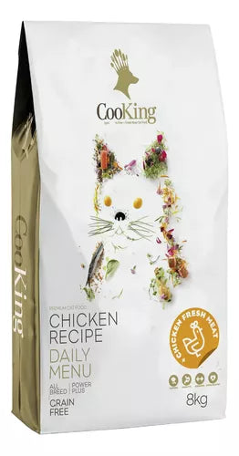 Alimento Para Gatos Cooking Pollo 8kg