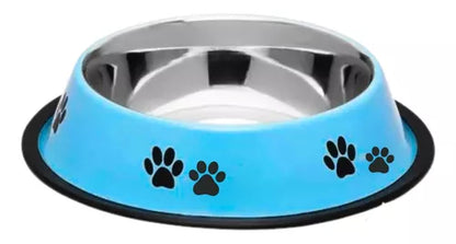 Plato Acero Inoxidable Pintado Diseño 230ml