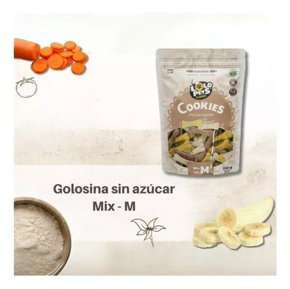 Lolopets Galletas Mix M 350g