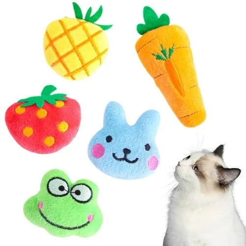 Juguete Peluche con Catnip Variedades 1pc
