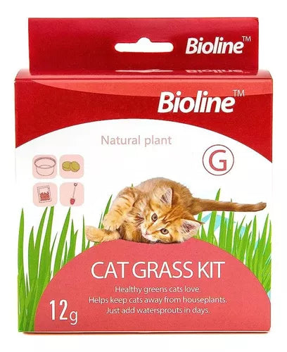 Bioline Cat Grass kit (Kit de Pasto para gatos)