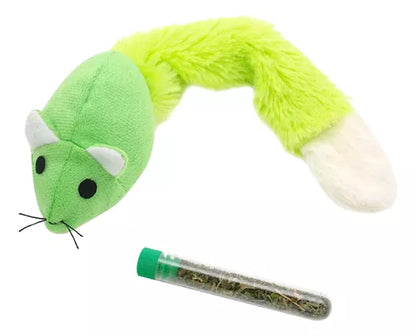 Juguete Raton Con Cola y Catnip 27cm