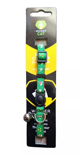 Collar Para Gatos Wonder Cat Anti-Ahorque Navidad