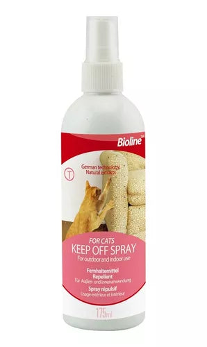 Bioline Keep Off Spray for Cat (Repelente para gatos)175ml