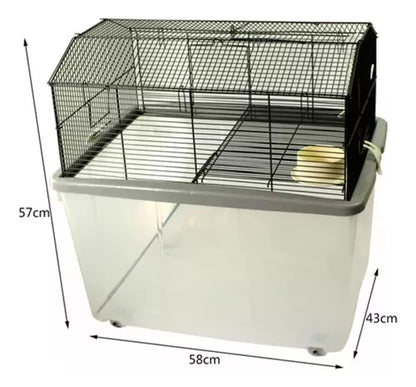 Jaula Hamster Box Extra Grande 57x42x57cm