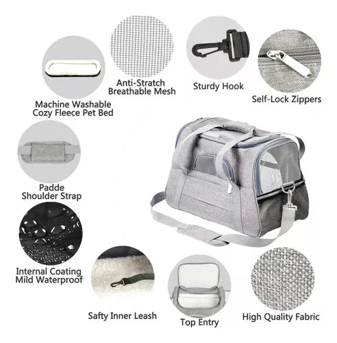 Bolso Para Gatos Pro-1 41x23x27cm
