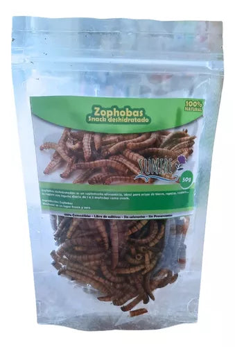 Zophobas deshidratadas 50g