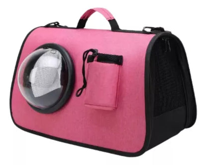 Bolso Para Gatos Con Cupula 44x27x24cm