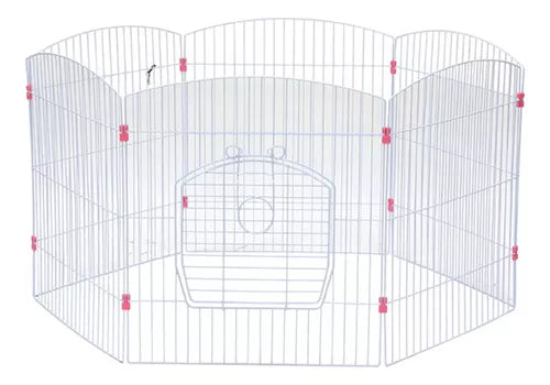 Corral para hurones y otras mascotas (55x55x63,5cm) (6 paneles)