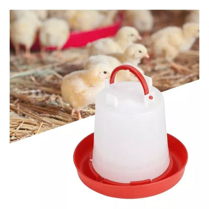 Bebedero Para Gallinas o Aves de Granja o Pajareras 3 litros
