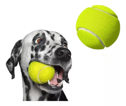 Juguete Para Perro Pelota de Tenis Grande 9,5cm