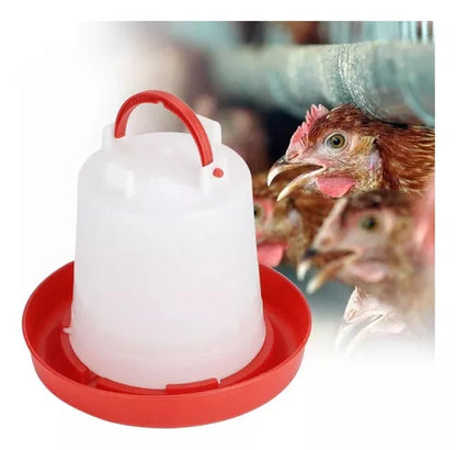 Bebedero Para Gallinas o Aves de Granja o Pajareras 3 litros