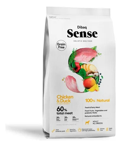 Alimento Sense Pollo y Pato Perro Adulto 2kg